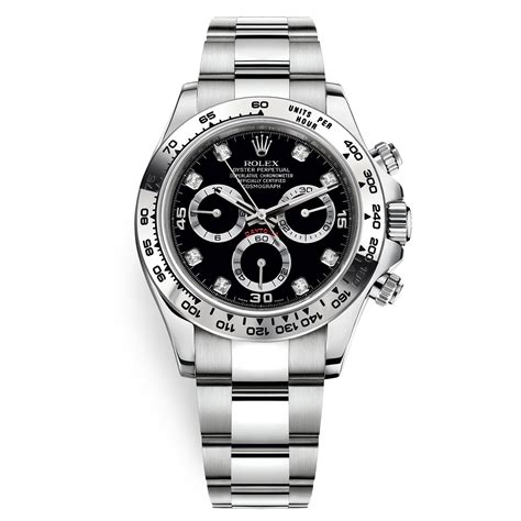 uomo rolex daytona 116509 black diamond oyster|rolex daytona watch price.